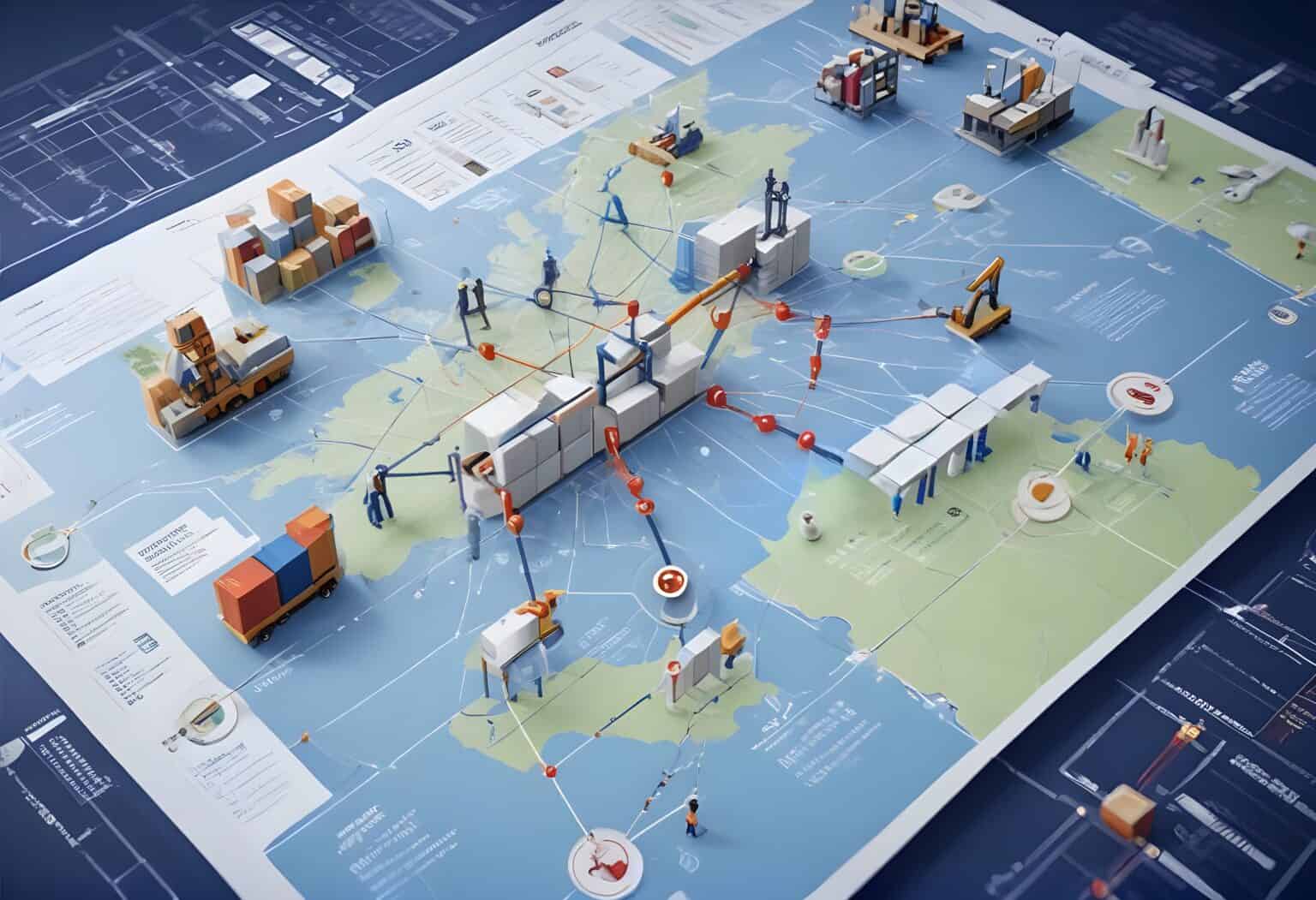 ADAMftd Supply Chain Mapping: Advanced Visualization for