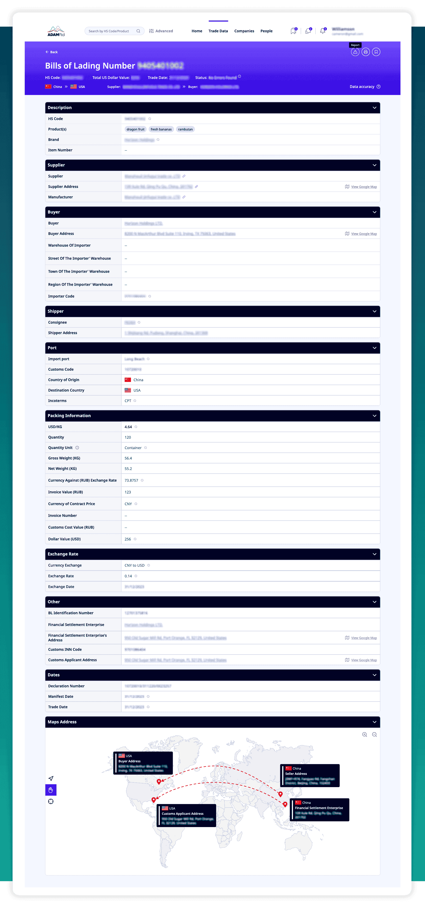 ADAMftd Detect False Declarations | Origin Verification | Product Classification | Declaration Matching | Compliance Audits | ICTTM | International Centre for Trade Transparency | International Trade Council